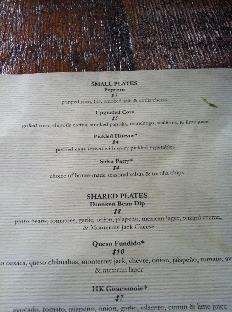 Hilltop Kitchen menu Foodie